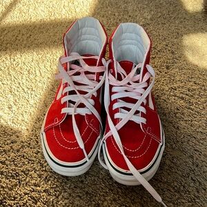 Women’s high top Vans shoes